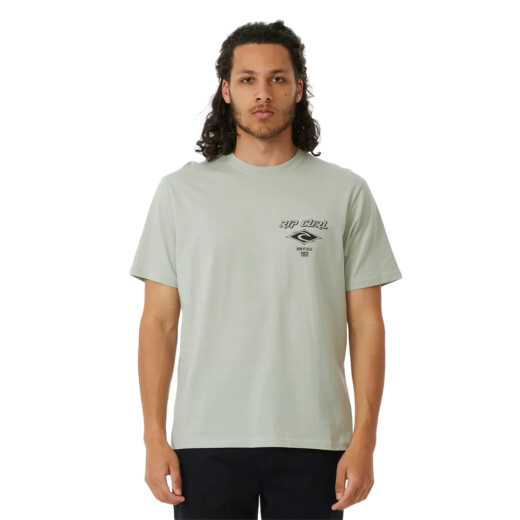Remera Rip Curl Fade Out Icon - Verde Remera Rip Curl Fade Out Icon - Verde