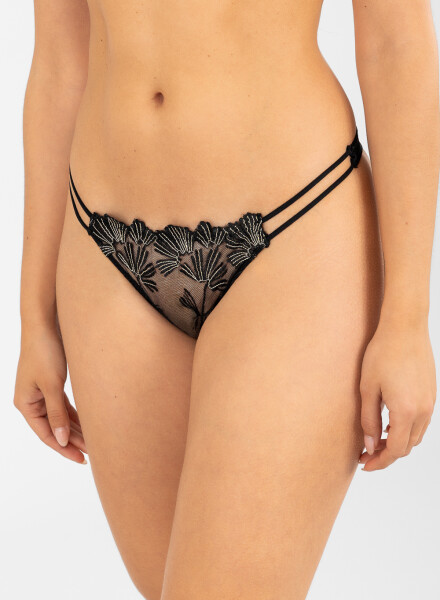 Colaless tira amarilis Negro