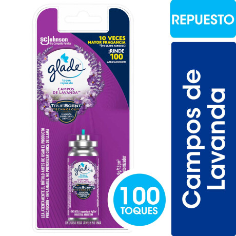 DESOD AMBIENTE GLADE TOQUE REPUESTO LAVANDA DESOD AMBIENTE GLADE TOQUE REPUESTO LAVANDA