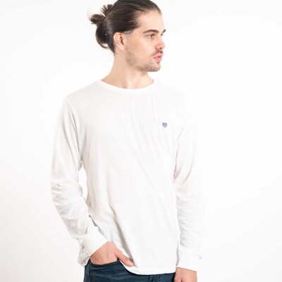 T-Shirt Lisa Manga Larga White