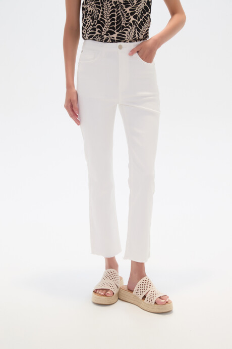Pantalon Calendre Marfil / Off White