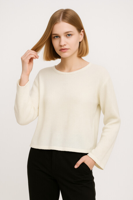 Sweater Mireza Marfil / Off White