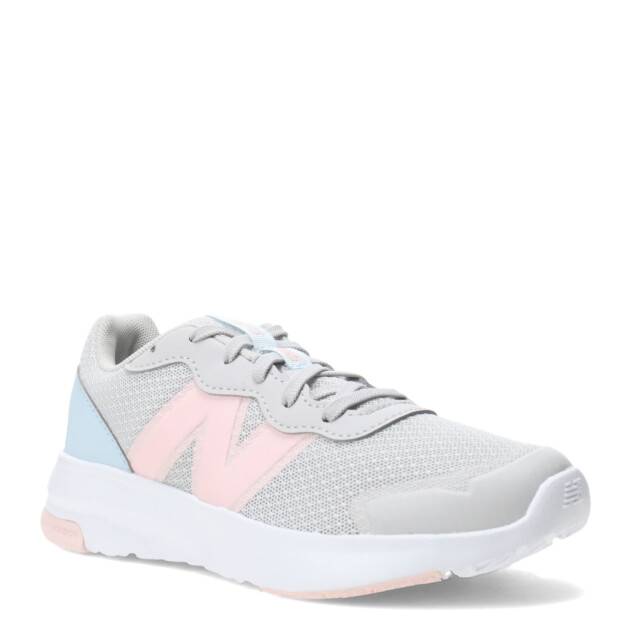 Championes de Niños New Balance Perfomance Gris - Rosado - Celeste