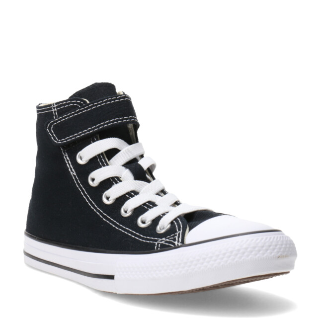 Championes de Niños Converse <br /> Chuck Taylor All Star Easy-On Negro - Blanco
