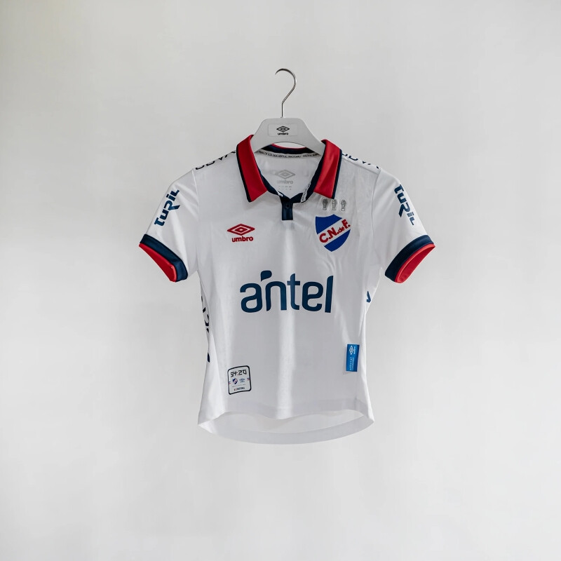 Camiseta Umbro Nacional Oficial 2024 de Niños - NU242970 Blanco-rojo