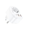 ENCHUFE HOCO NS3 SHUKO PD20W+2USB ENCHUFE HOCO NS3 SHUKO PD20W+2USB