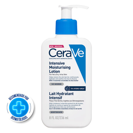 CERAVE LOCION HIDRATANTE INTENSIVA 236 ML - Piel seca a muy seca CERAVE LOCION HIDRATANTE INTENSIVA 236 ML - Piel seca a muy seca