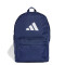 Mochila Adidas Classic 3 Logo Azul - Blanco