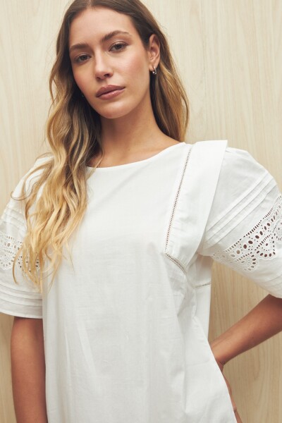 VESTIDO BOWERS Blanco