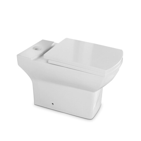 INODORO CON TAPA PARA MOCHILA BLANCO BRILLO AQUALIA LINEA GARDA DESCARGA A 25 CMS. 000