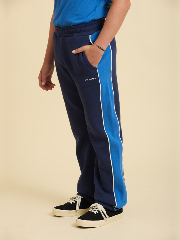 BABUCHA ASEL TEEN RUSTY Azul Piedra