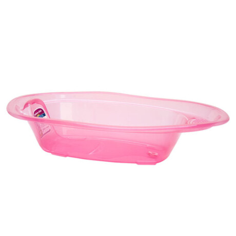 Bañera Bañito Infantil Bebé Paramount en Plástico c/ Desagüe Rosa