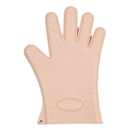 Manopla Guante de Silicona para Cocina Horno Silicona Salmón