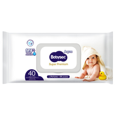 Toallitas Húmedas Babysec Super Premium 40 Uds. Toallitas Húmedas Babysec Super Premium 40 Uds.