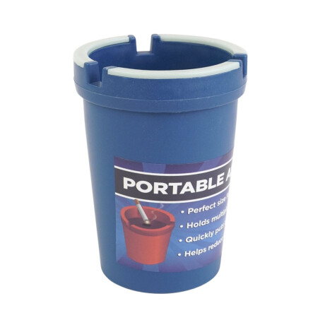 Cenicero con vaso Cenicero con vaso