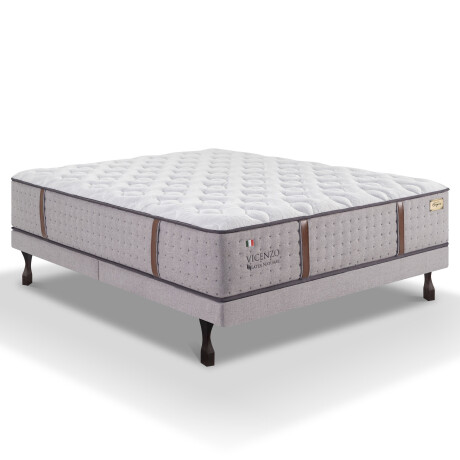 SOMMIER 2 PLAZAS RESORTES VICENZO