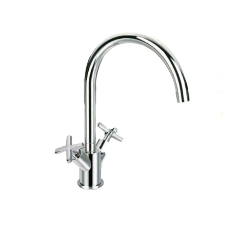 Griferia Cocina Bimando En Cromo 000