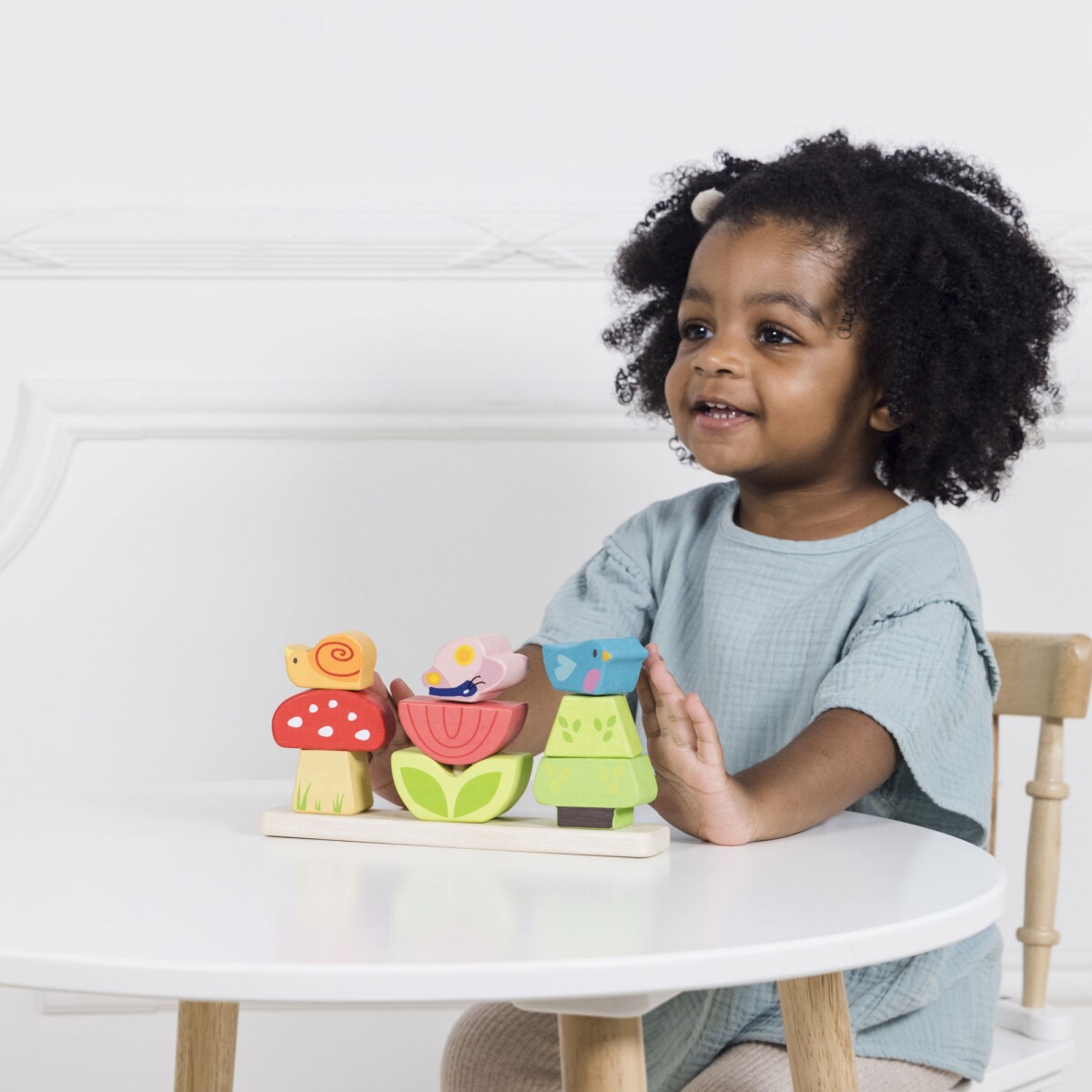 Juego Apilable Jardin Encastrable 