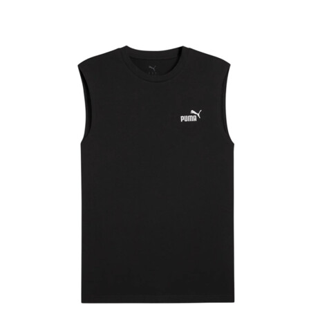 Remera de Hombre Puma Logo Sleeveless Negro