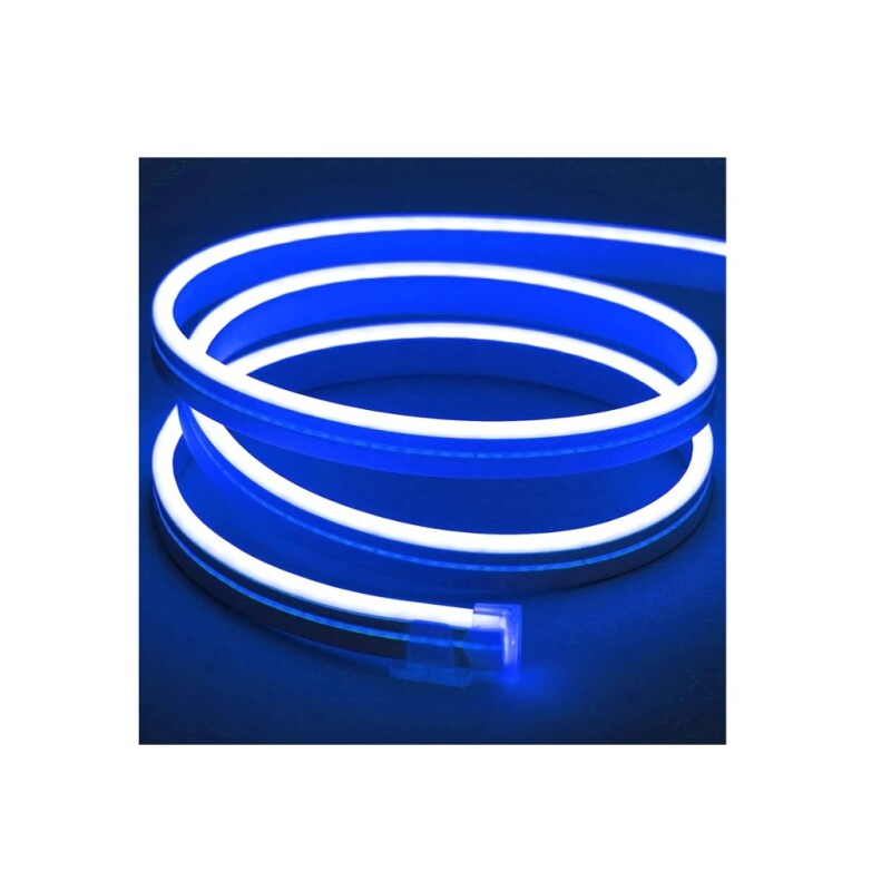 ROLLO NEON LED 5 MTS AZUL 12V ROLLO NEON LED 5 MTS AZUL 12V