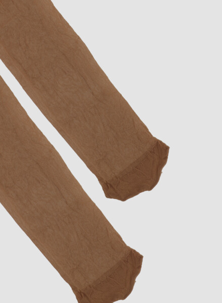 Medias autosostén lycra Beige