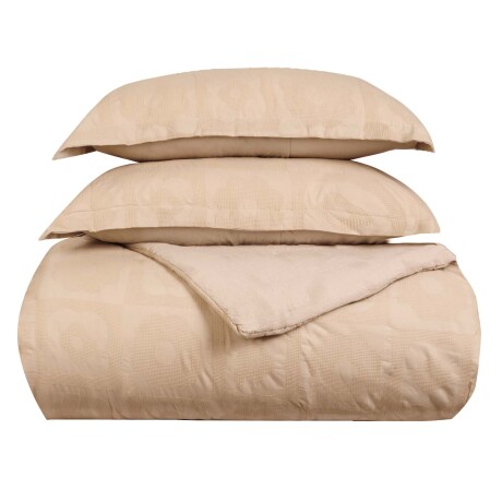 SET CUBRECAMA QUEEN ALGODON FLEUR