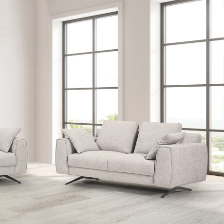 Sofá PARCOURS Blanco - 2 CUERPOS