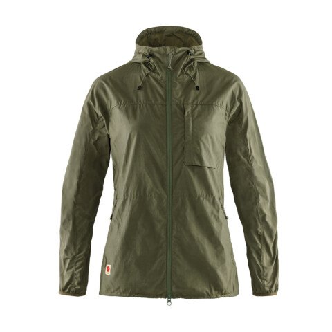 Casaca Fjallraven High Coast Wind Mujer Green