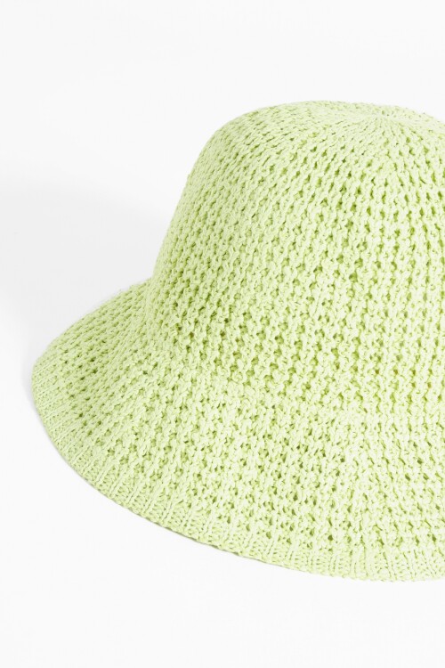 Gorro knit verde