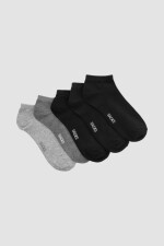 Medias cortas al tobillo en colores lisos Variante 40