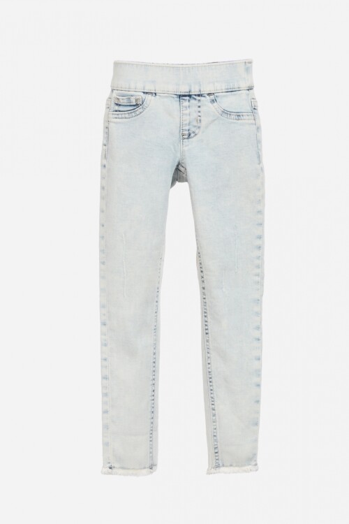 Jean chupín AZUL CLARO