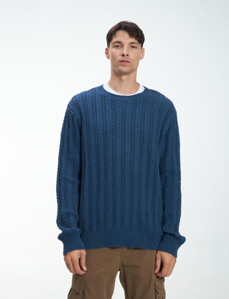 Buzo punto Totto Azul