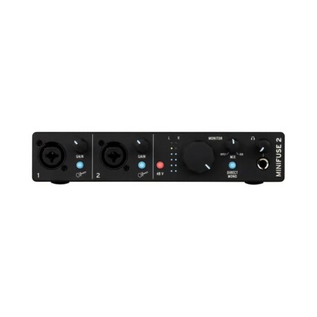 Interfaz De Audio Arturia Minifuse 2 Black Interfaz De Audio Arturia Minifuse 2 Black