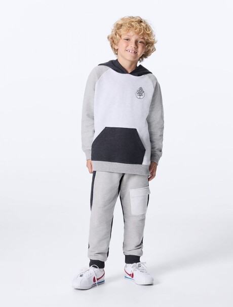 PANTALÓN BABUCHA INFANTIL GRIS
