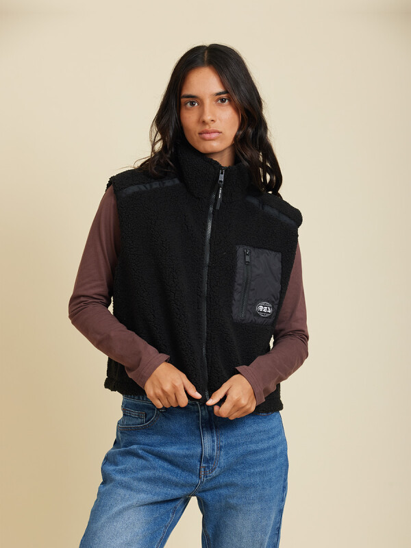 CHALECO UNAI RUSTY Negro