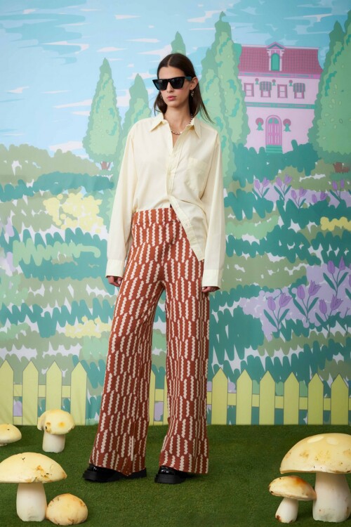 Pantalón cachengue tostado