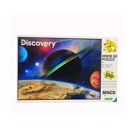 Puzzle Rompecabezas Discovery 3D Sistema Solar 500 Piezas 001