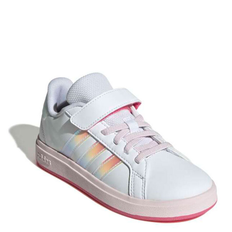 Championes de Niños Adidas Grand Court 2.0 Blanco - Rosado
