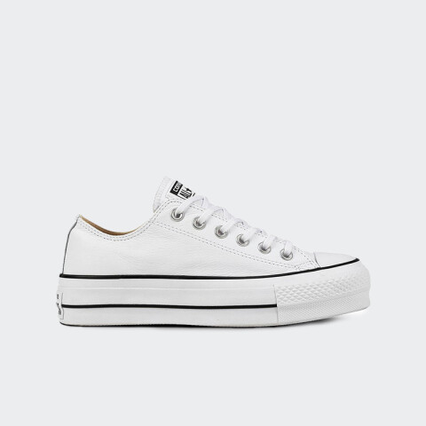 Championes Converse All Star Plataforma Blanco