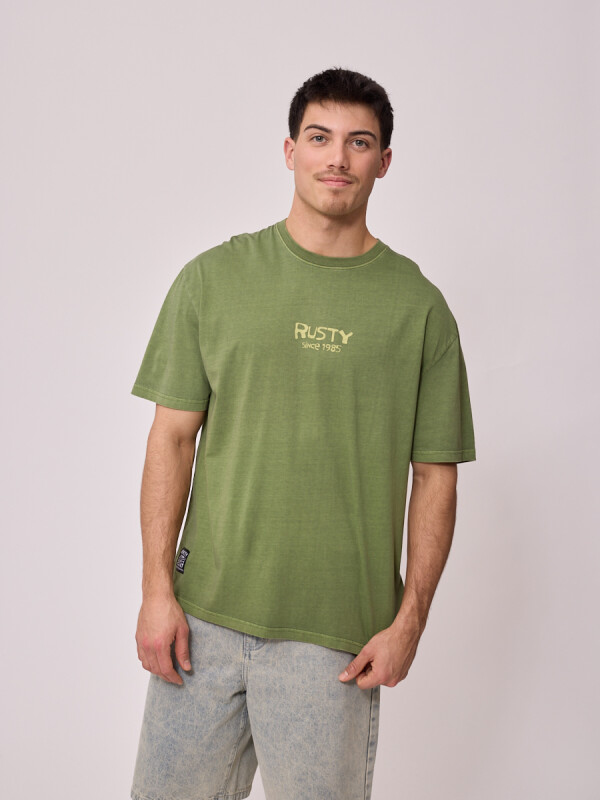 T-SHIRT FLIPDA RUSTY Verde