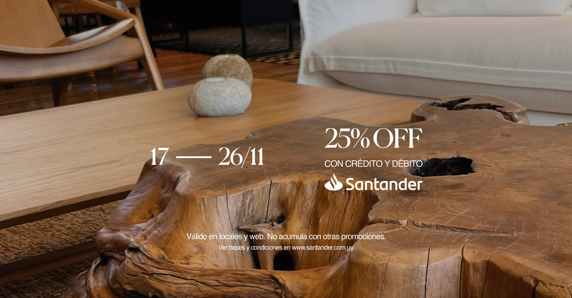 17 AL 26/11 SANTANDER 25%