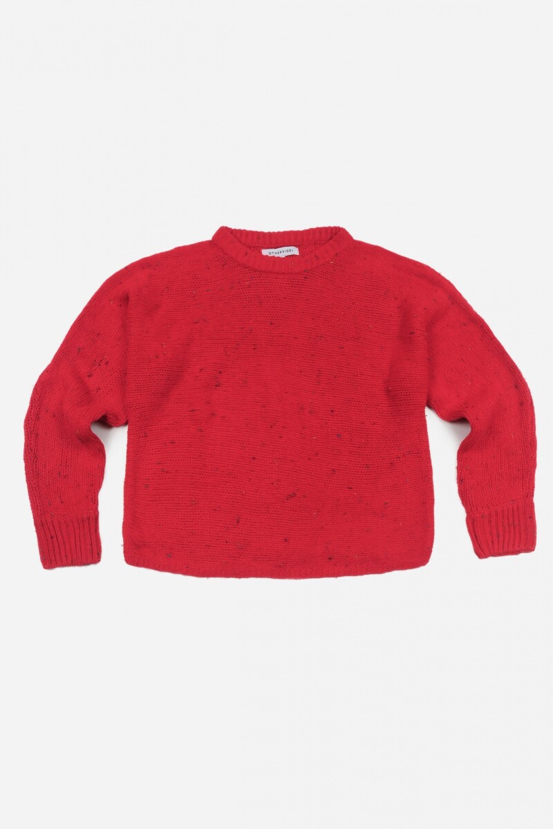 Sweater a la base ROJO