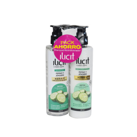 PACK KERA-V SHAMPOO 350 ML DETOX + ACONDICIONADOR 350 ML PACK KERA-V SHAMPOO 350 ML DETOX + ACONDICIONADOR 350 ML