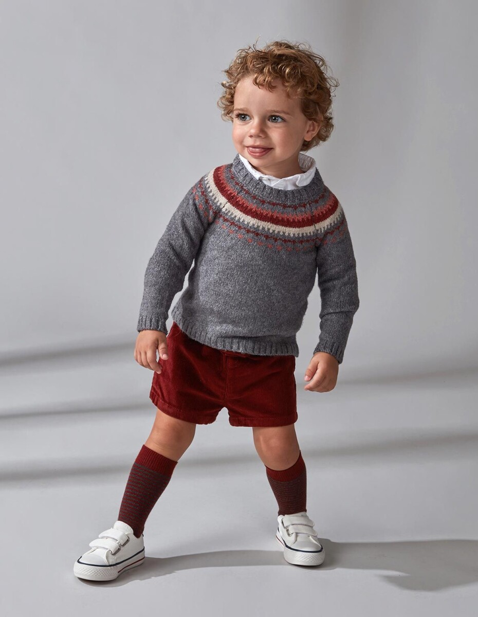 Jersey De Grecas - Gris 