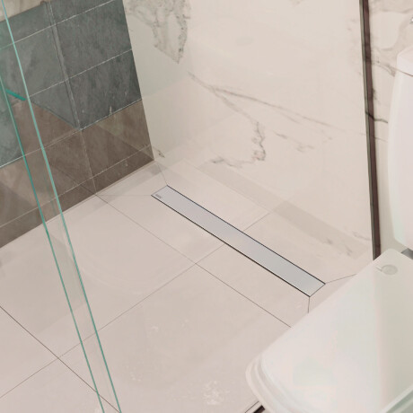 Rejilla Para Desague De Piso De Ducha 60Cm Acero Inoxidable Tramontina 000