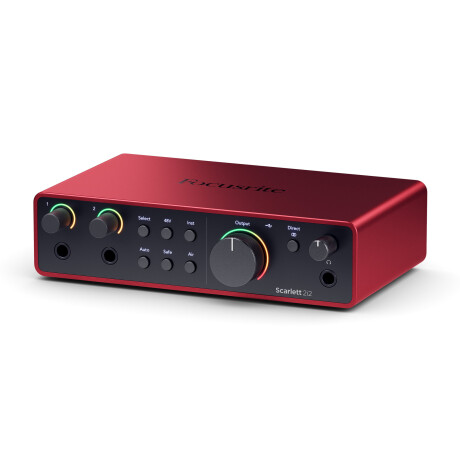 Interfaz De Audio Focusrite Scarlett 2i2 4th Gen Interfaz De Audio Focusrite Scarlett 2i2 4th Gen