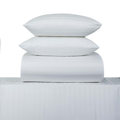 JGO SÁBANAS KING ALGODON BLANCO HOTELERAS 500 HILOS