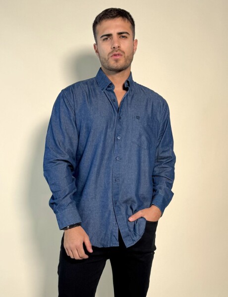 Camisa Jean Nicolaos Navy