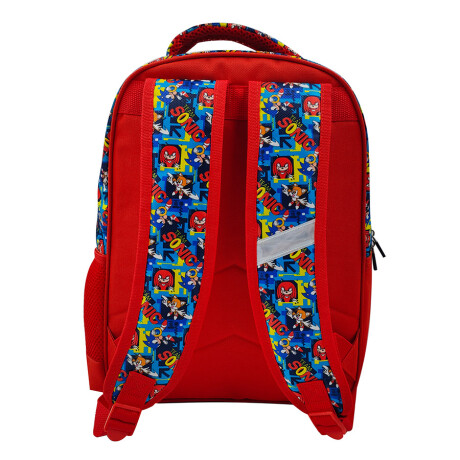 Mochila Escolar Sonic 40 cm Jacquard 001