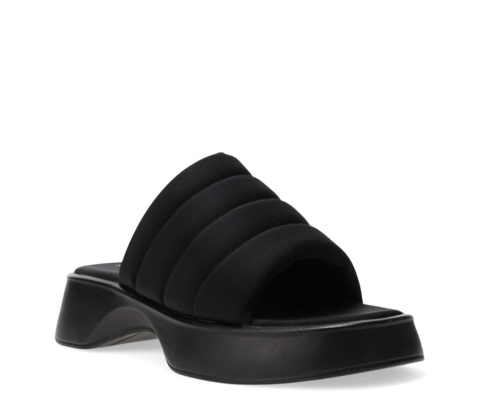 Sandalia de Mujer Miss Carol ATTOPU con banda acolchonada Negro